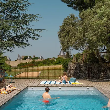 L'ecrin De La Cite, Grand Panorama, Vue Unique Sur Les Remparts De Вилла Каркассон